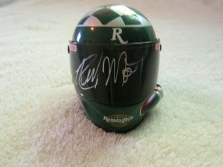 Rick Mast Signed Autographed Mini 1/4 Scale Racing Helmet Daytona 500 Nascar