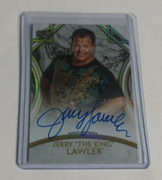 R8396 - Jerry The King Lawler - 2018 Topps Wwe Legends - Autograph - 173/199 -