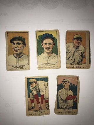 1919 - 1921,  W514 8 Cards From This 100 Year Old Authentic Set