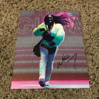Naomi Signed Autographed 8x10 Photo Rare Wwe Sexy Feel The Glow Entrance