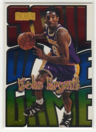 1998 - 99 Skybox Premium Soul Of The Game (6 Of 15 Sg) Kobe Bryant