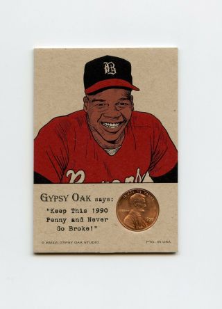 Frank Thomas 1990 Penny Gypsy Oak Baseball Coin Card