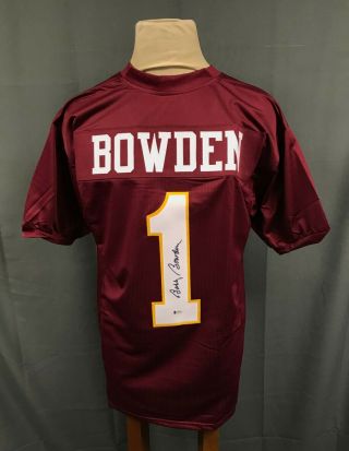 Bobby Bowden 1 Signed Florida State Seminoles Jersey Sz Xl Beckett Bas Auto
