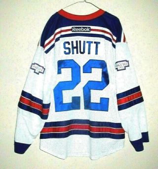 Steve Shutt Montreal Canadiens 1993 Inductee Hhf Autographed Jersey Reebok Xl