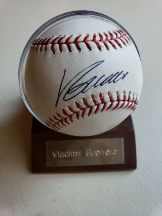 Vladimir Guerrero Angels Expos Hof Autographed Signed Rawlings Baseball