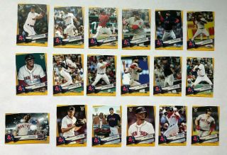 Boston Red Sox 2019 Topps Big League Gold Team Set 18 Cards Betts World Series