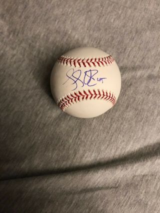 Luke Voit Signed Baseball Official Game Ball York Yankees Autograph Romlb