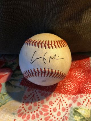 Casey Mize Signed Auto Game Baseball Detroit Tigers 1st Pick With Proof