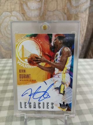 2018 - 19 Court Kings Legacies Kevin Durant Golden State Warriors Auto 15/25