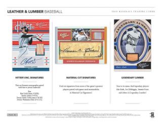 Chicago White Sox 2019 Leather & Lumber Half Case (5 Box) Team Break 6