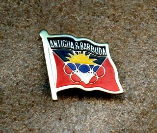 Noc Antigua & Barbuda 1984 Los Angeles Olympic Games Pin