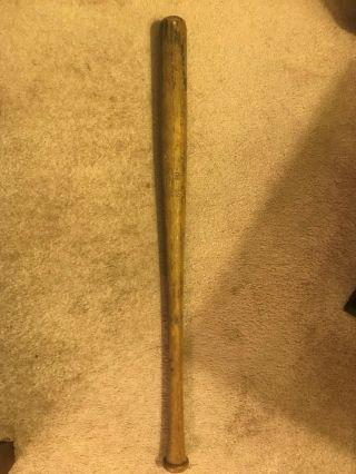 Vintage Wooden Baseball Bat Wimmer League No 80 34 Inches Long