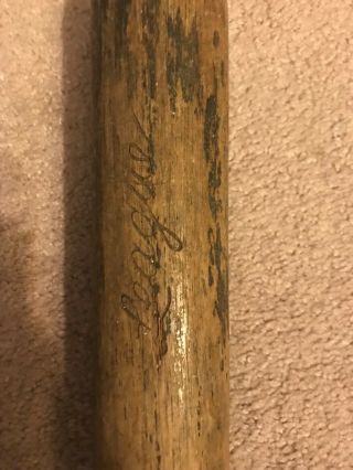 Vintage wooden baseball Bat Wimmer League NO 80 34 inches long 3