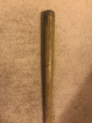 Vintage wooden baseball Bat Wimmer League NO 80 34 inches long 4