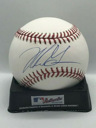 Nolan Gorman Signed Auto Autographed Rawlings Romlb Baseball Jsa Cardinals