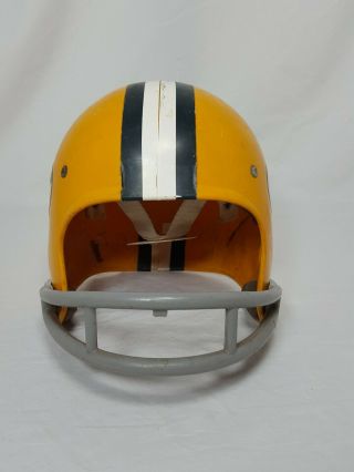 Vintage Green Bay PACKERS Rawlings Football Helmet 70 ' s or 60 ' s 2