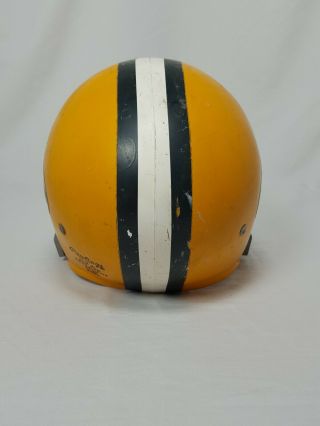 Vintage Green Bay PACKERS Rawlings Football Helmet 70 ' s or 60 ' s 4