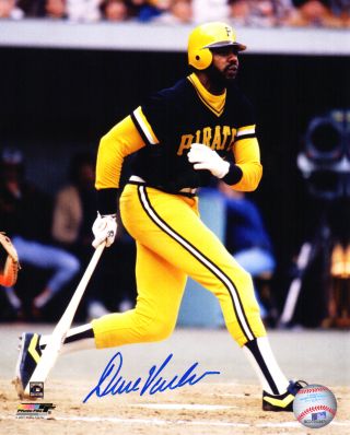 Dave Parker Signed Pittsburgh Pirates Action 8x10 Photo - Schwartz