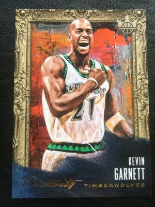 2018 - 19 Court Kings Portrait Non Auto Silver Kevin Garnett /199 Timberwolves