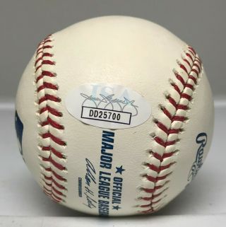 Tommy Lasorda Single Signed Baseball Autographed AUTO JSA Dodgers HOF 2