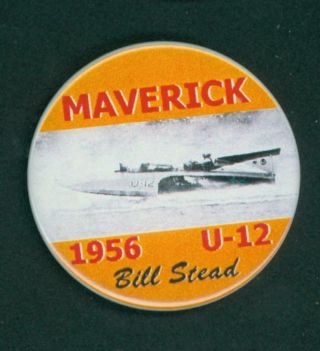 Maverick Bill Stead Hydroplane 1956 Regatta Boat Racing Race Gold Cup Seafair