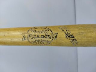 Vintage Spalding Hank Aaron Baseball Bat