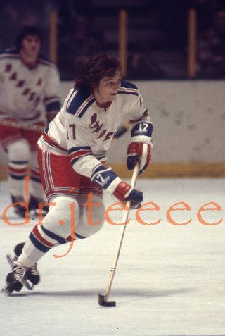 1974 Jerry Butler York Rangers - 35mm Hockey Slide