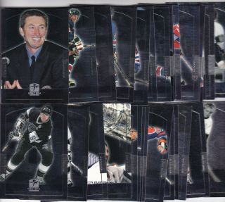 Wayne Gretzky 1999 - 00 99 - 00 Upper Deck Hall Of Fame Career Insert Set 1 - 30
