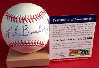 Hubie Brooks Signed Official Mlb Baseball Psa\dna Cert 4a72866