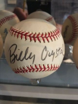 Billy Crystal Actor Comedian In - Person Autographed Baseball