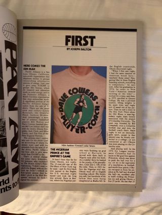 October 1979 Inside Sports Issue Number One No Label Very Near 5