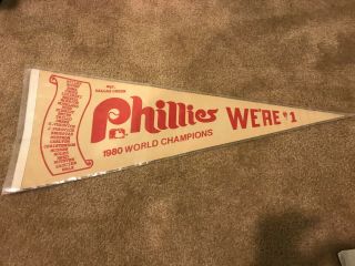 Philadelphia Phillies 1980 World Champions,  We 