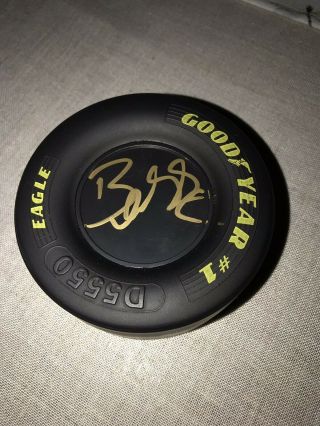 Bubba Wallace Autographed Mini Good Year Tire