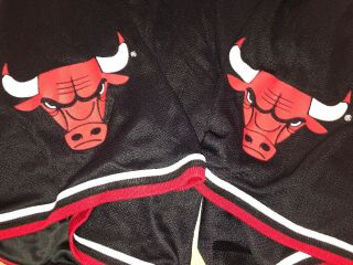 Vintage Chicago Bulls Champion Basketball Shorts Michael Jordan XL 2