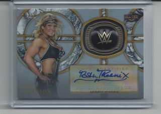 2018 Topps Wwe Legends Beth Phoenix Hall Of Fame Ring Relic Auto,  Serial 11/50