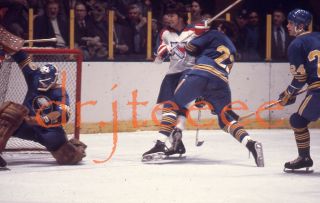 1976 Buffalo Sabres Vs Ny Rangers - 35mm Hockey Slide
