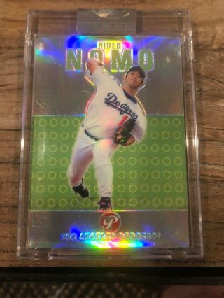 2003 Topps Pristine Baseball Card 19 Hideo Nomo Special Insert 55/99
