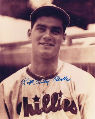 Philadelphia Phillies Ralph " Putsy " Caballero Autographed 8x10 Photo