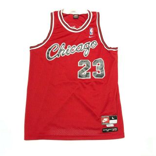 Nike Michael Jordan 23 Chicago Bulls Rookie Swingman Jersey Flight L Vintage