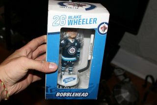 26 Blake Wheeler Bobblehead Winnipeg Jets Nhl National Hockey League Souvenir