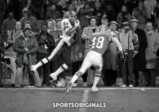 35mm B&w Negative - Gary Clark - Washington Redskins - Sb 22 Vs Denver