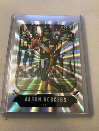 Aaron Rodgers 2018 Panini National Parallel Sp 