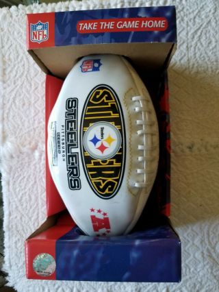 Autographed Official Nfl Steeler Football Signed By The Late 78 Dwight White