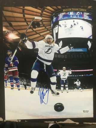 Steven Stamkos Signed 11x14 - Tampa - All Star - In Person With Sgc Aa11389