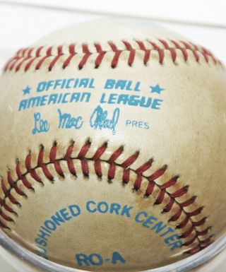 Baseball Lee Macphail President American League Official 1973 Vintage Rawlings