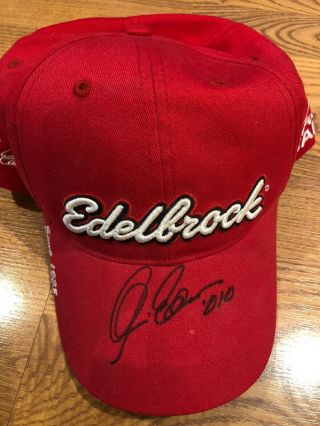Edelbrock Autographed Hat
