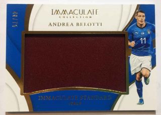 2018 - 19 Immaculate Standard Andrea Belotti Jersey 46/75 Italy