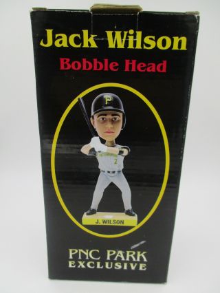 Jack Wilson Bobble Head Pnc Park Exclusive 2006 Sga Pittsburgh Pirates