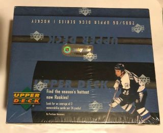 2005/06 Upper Deck Series 1 Hockey Retail Box Crosby Rc