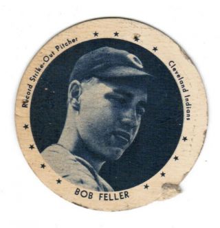 1938 Dixie Lid Bob Feller
